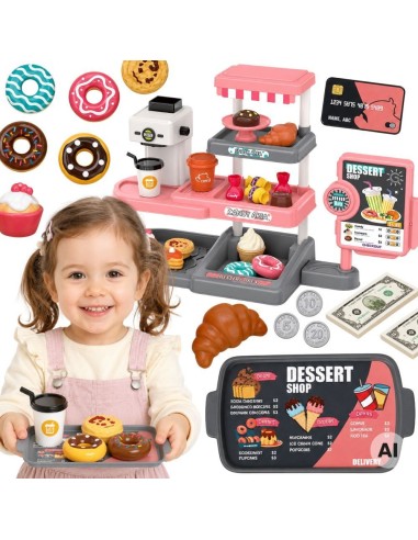 WOOPIE Café Konditorei Kinderladen mit Kasse