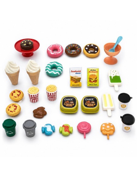 Sweets Set for Children Desserts Ice Cream Cafe Shop WOOPIE 30pcs