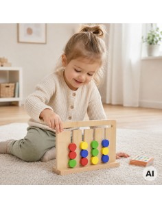 VIGA Montessori Color and Shape Puzzle Game 2