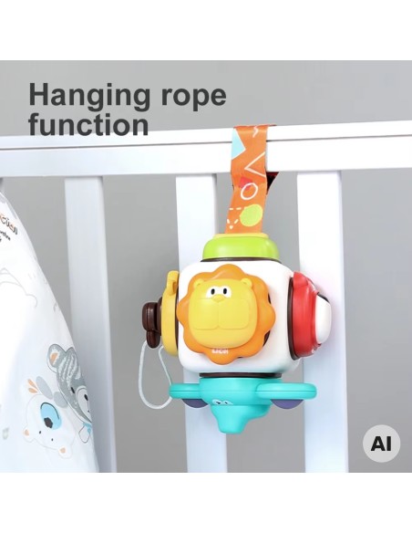 6-in-1 WOOPIE sensory cube - a toy for babies
