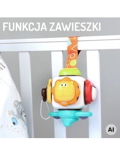 6-in-1 WOOPIE sensory cube - a toy for babies 2