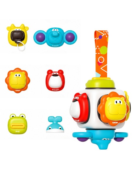 6-in-1 WOOPIE sensory cube - a toy for babies