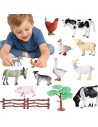 WOOPIE Farm Figure Set 14 pcs – Toy for Kids