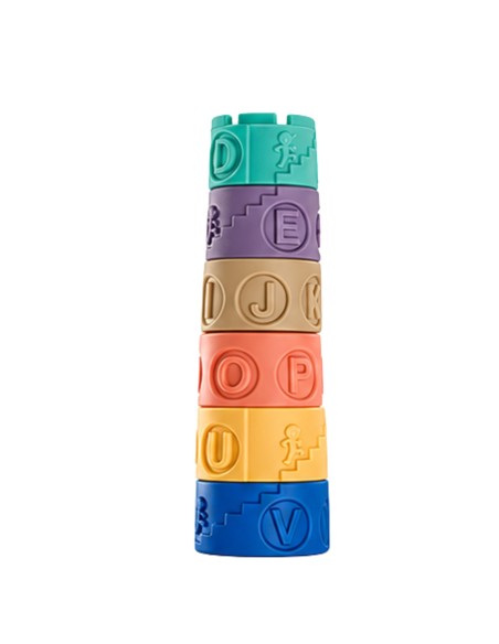 Woopie Soft Sensory Blocks - Set of 27 Pieces