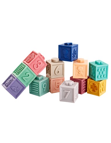 Woopie Soft Sensory Blocks - Set of 27 Pieces