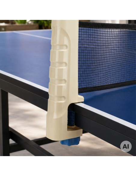 Woopie 6-Piece Table Tennis Set - Adjustable Net 163 cm