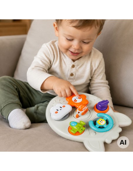 Woopie Activity Rocket Toy - Educational Board