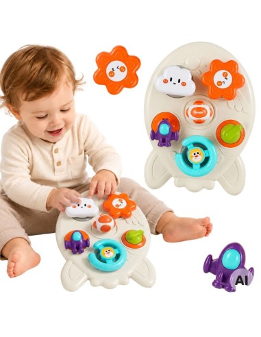 Woopie Activity Rocket Toy - Educational Board