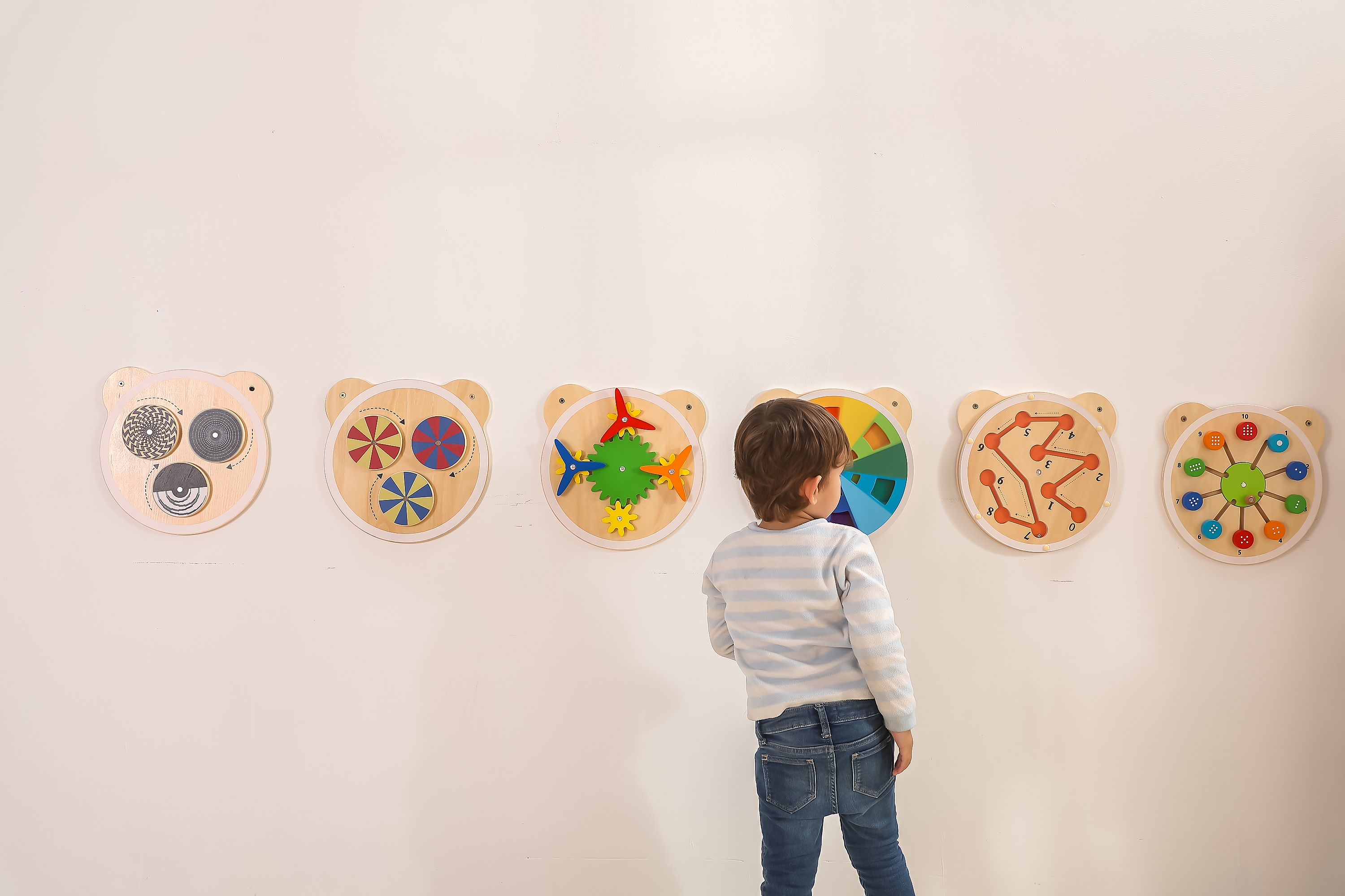 Drewniana tablica labirynt certyfikat fsc montessori