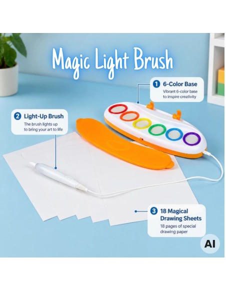 WOOPIE Magic LED Water Brush - Light Painting Kit