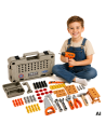 Little Handyman's Tool Set 78 pcs - Suitcase and Screwdriver