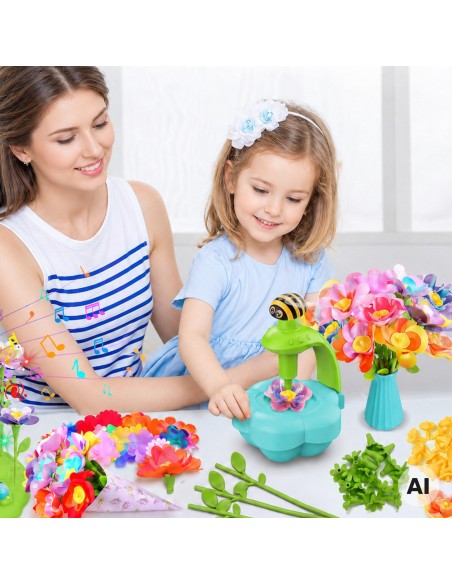 WOOPIE DIY Flower Bouquet Making Kit Machine Light
