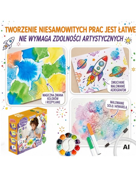 WOOPIE creative painting and crafting set 3 in 1 42 pcs.