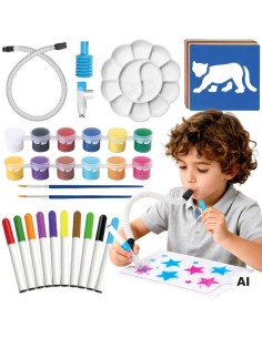 WOOPIE creative painting and crafting set 3 in 1 42 pcs.