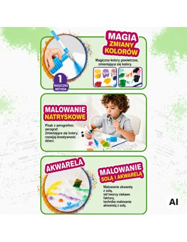 WOOPIE creative painting and crafting set 3 in 1 42 pcs.