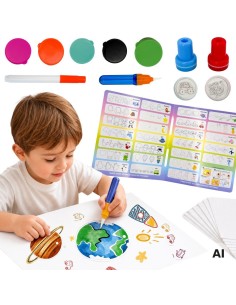 Magic Brush Creative Set with Stamps 3+