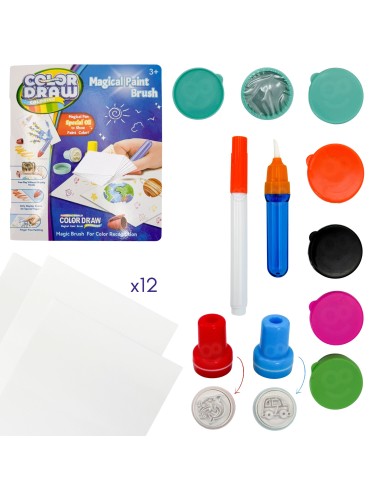 Magic Brush Creative Set with Stamps 3+