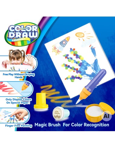 Magic Brush Creative Set with Stamps 3+