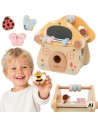 VIGA PolarB Wooden Activity Mushroom for Children 18m+