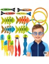 WOOPIE Diving Toy Set - 20 pieces for the pool