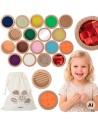 VIGA Sensory Touch Memory Blocks 36 pcs.