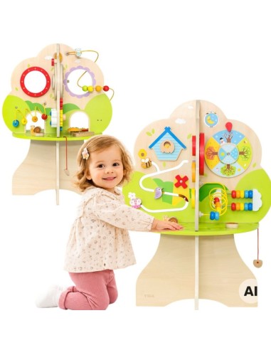 VIGA Wooden Activity Tree Educational Center 18m+