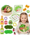 VIGA Salad Wooden Culinary Set 35 pcs 18m+