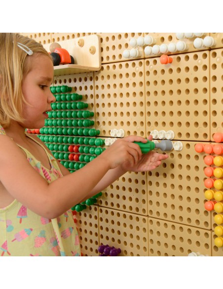 Zestaw Narzędzi z Wkrętarką MASTERKIDZ - 8 Elementów STEM
