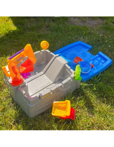 WOOPIE Portable Sandbox with Lock and 9 Accessories