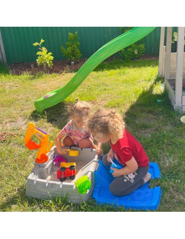 WOOPIE Portable Sandbox with Lock and 9 Accessories