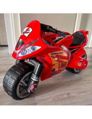 INJUSA Jeździk Pchacz Motor Biegowy Winner 750 SX Czerwony