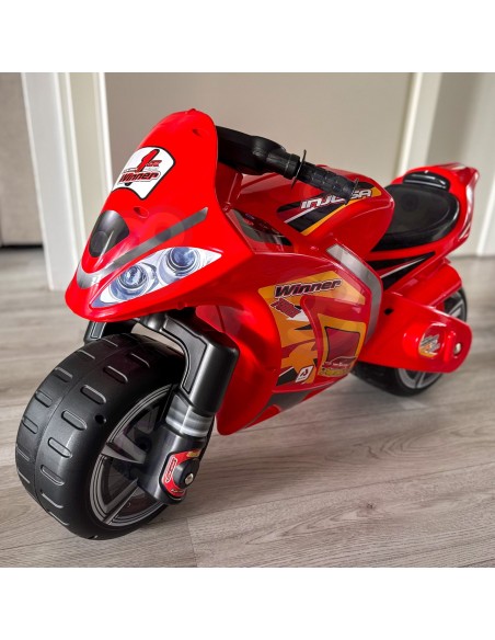 INJUSA Jeździk Pchacz Motor Biegowy Winner 750 SX Czerwony