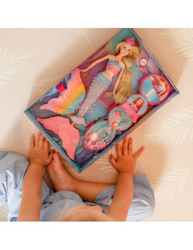 Gina Woopie Mermaid - Light-Up and Playing Doll 3+