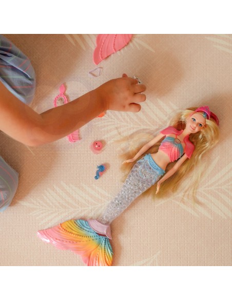 Gina Woopie Mermaid - Light-Up and Playing Doll 3+