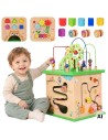 TOOKY TOY Educational Cube Sorter Maze Animal Intertwining