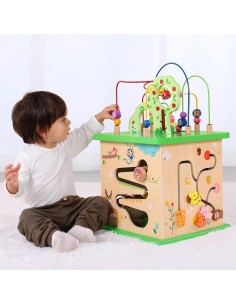TOOKY TOY Educational Cube Sorter Maze Animal Intertwining 2