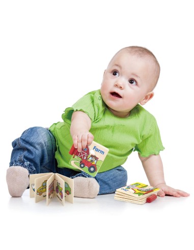 VIGA My First Wooden Book - Perfect for a Gift!