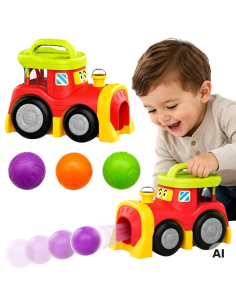 Woopie Baby Interactive Ball Train - Light and Sound
