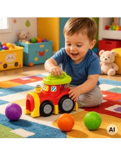 Woopie Baby Interactive Ball Train - Light and Sound 2