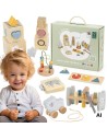 Motion Masters (12-18M) Viga – hölzernes Motorik-Set für Kinder!