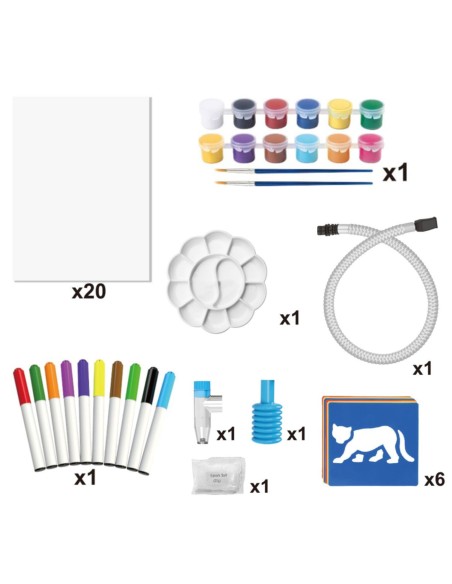WOOPIE creative painting and crafting set 3 in 1 42 pcs.