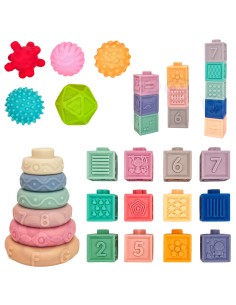 WOOPIE soft sensory blocks - set of 23 pieces