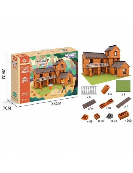 Willa Construction Set 461 pieces WOOPIE