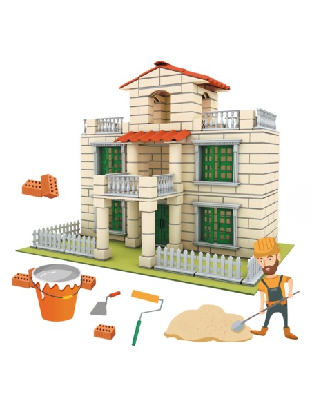 Villa Construction Set 352 pieces WOOPIE