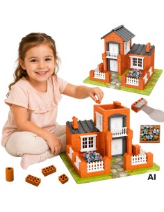 Villa made of bricks 458 elements WOOPIE construction kit