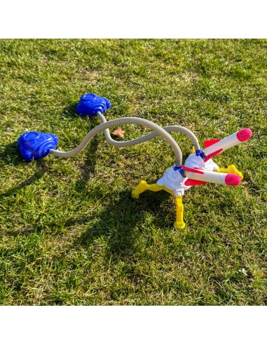 Woopie Double Foam Rocket Launcher 6 pcs Kids Toy