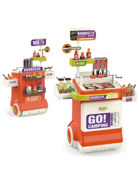 WOOPIE 51-piece BBQ Grill Cart with Accessories