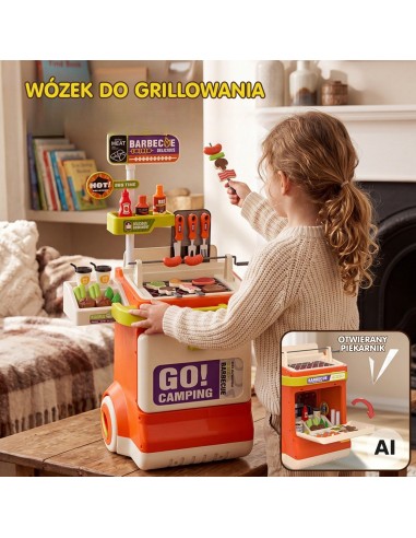 BBQ-Grillwagen mit Zubehör, 51-tlg. WOOPIE