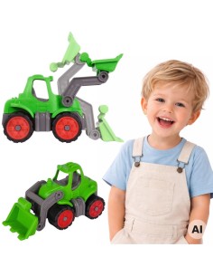 BIG Power Worker Mini Tractor – fun and learning for kids!