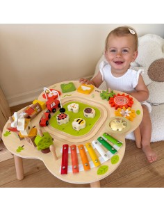 PolarB Viga wooden educational table - a creative Montessori toy 2
